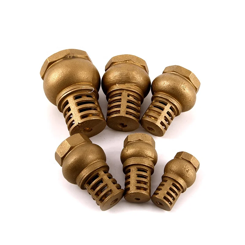 Made in China High Quality Heavy Duty Copper Hoist Check Valve Brass Bottom Valve Flow Control Brass Check Valve