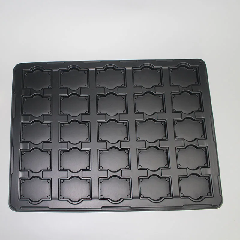 Customized Thermoform Blister Tray With Paper Card,Clear Blister Tray Packaging For Plastic Card