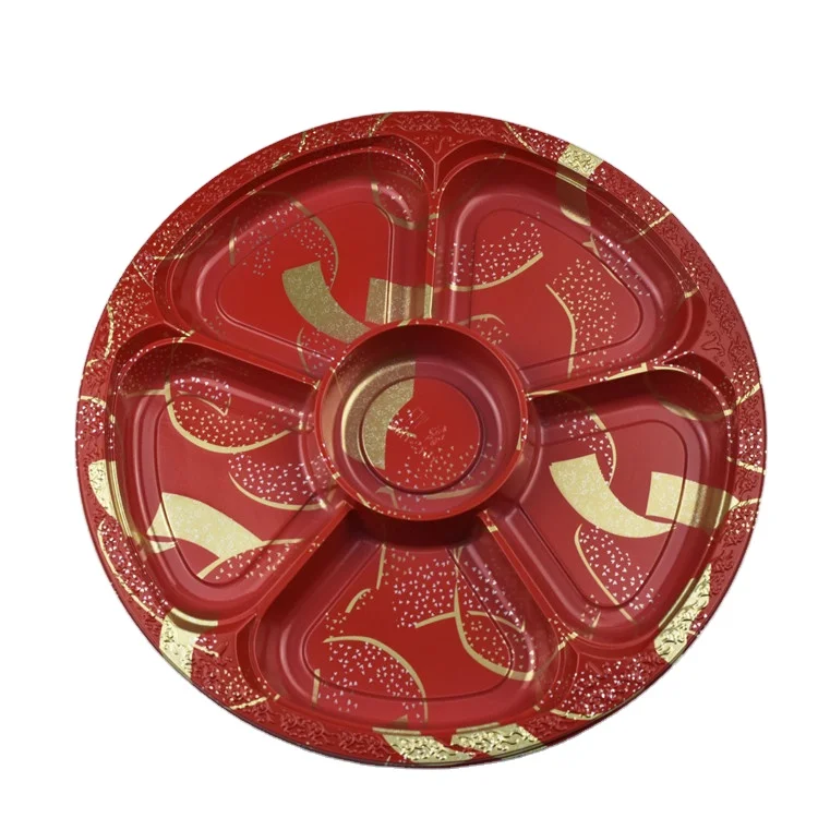 Plastic Disposable Round Transparent Plate