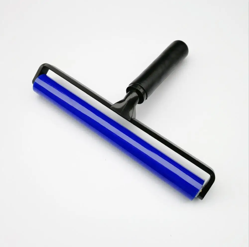 6 inch Industrial Cleaning Aluminium Alloy Slab Dedusting Silicone Roller