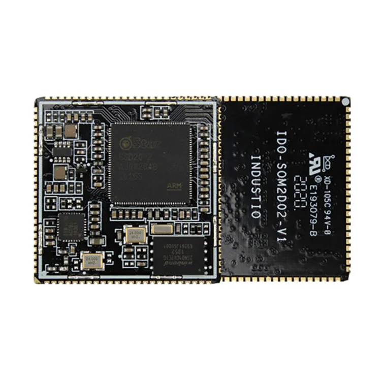 
IDO-SOM2D02-V1-4G Ultra-small Linux System SOM modul Containing ARM Cortex-A7 Dual-core Processor with SigmaStar SSD202 SoC 