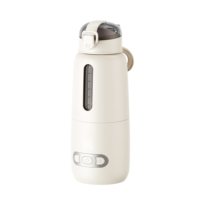 Portable Rechargeable Wireless Bottle Warmer Electric/Battery Insulation Glass Cup Constant Temperature Baby Milk Heater Hotels