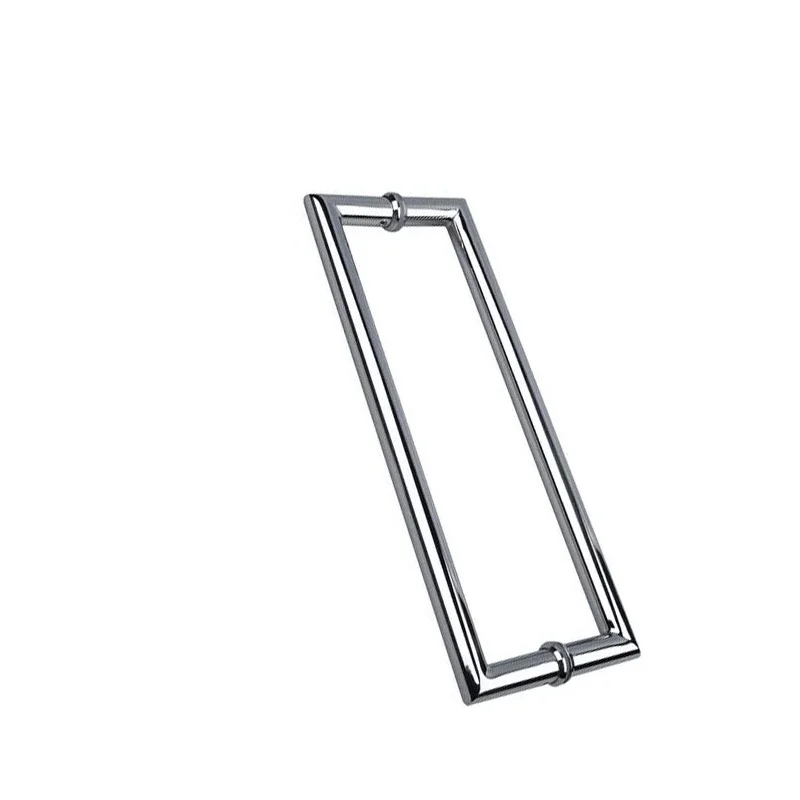 Hight Quality Stainless Steel Long Glass Door Pull Handle Solid Wood Handle Hotel Villa Main Door Handle