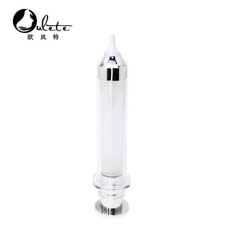 High Quality 10ML Airless Pump Bottle Syringe Airless Bottle Cosmetic Syringe Packaging With Your Own Brand