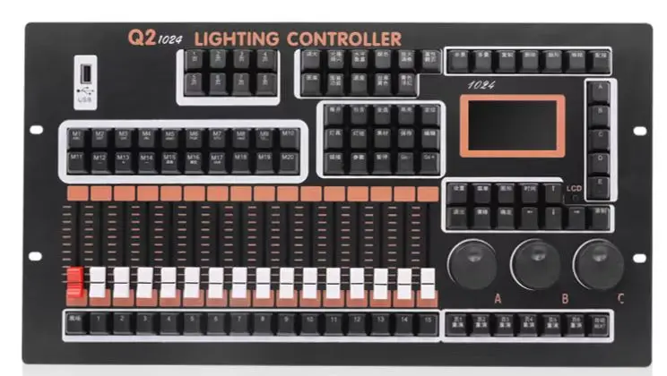 case king kong to artnet dmx512 1024si stage washing lighting console dmx controller