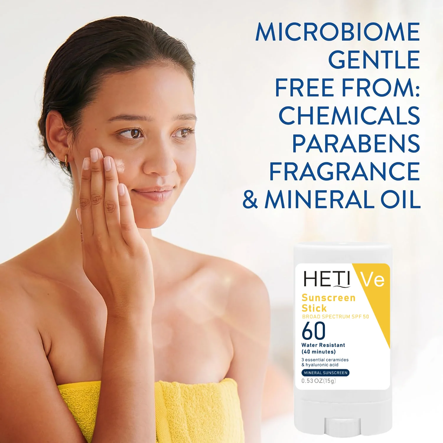 Small batch Custom Sunblock SPF 60 100% Mineral Face Sunblock | Fragrance-free and oil-free