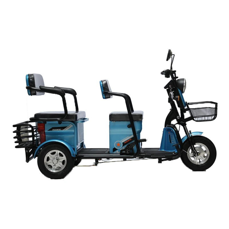 High Quality 2000W Electric Scooter Big Seat 3 Wheels 45km/h Speed 60V 50km  Electric Scooter For Adults