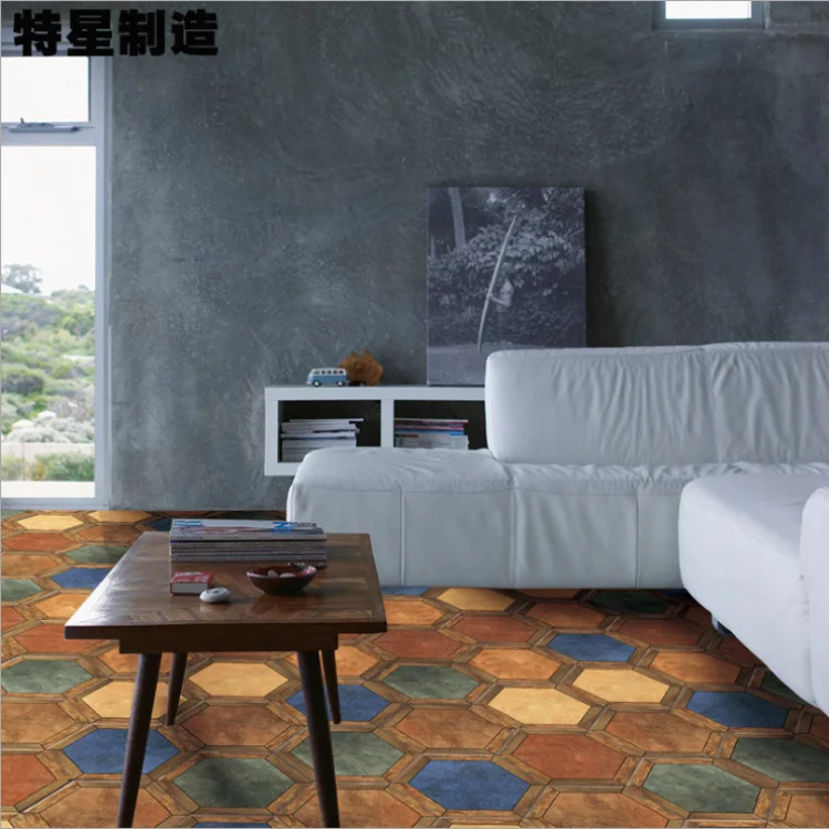 
Antique hexagonal floor tile for kitchen and bathroom wall and flooring 200x230mm 
