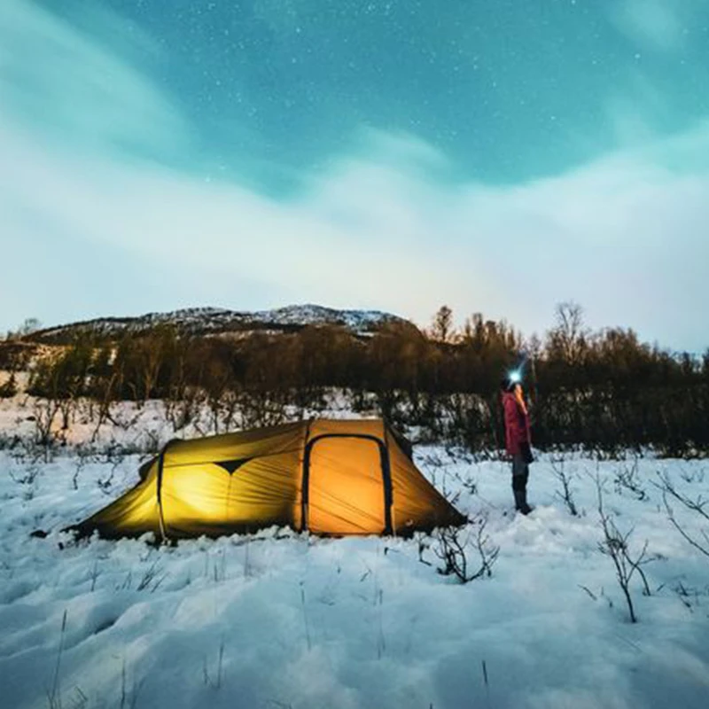 Outdoor LIPEAN Lear awning 1-2 people camping rain proof barbecue beach fishing field folding tent