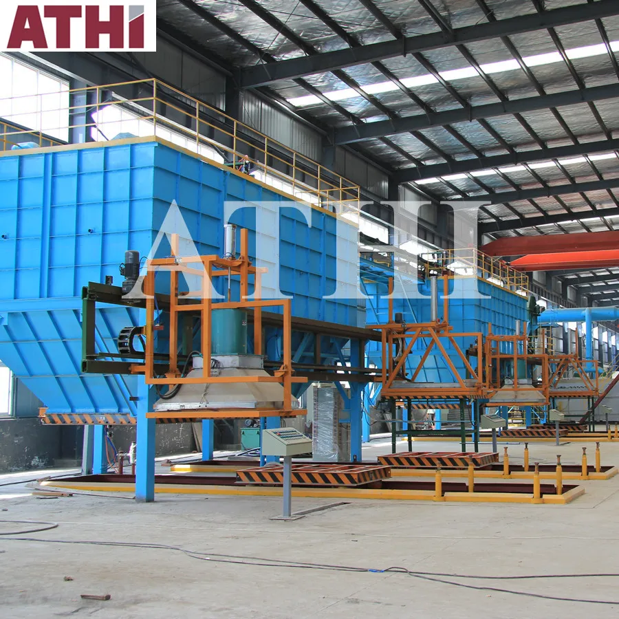 Fully automaic foundry vacuum process casting molding machine moulding machinery