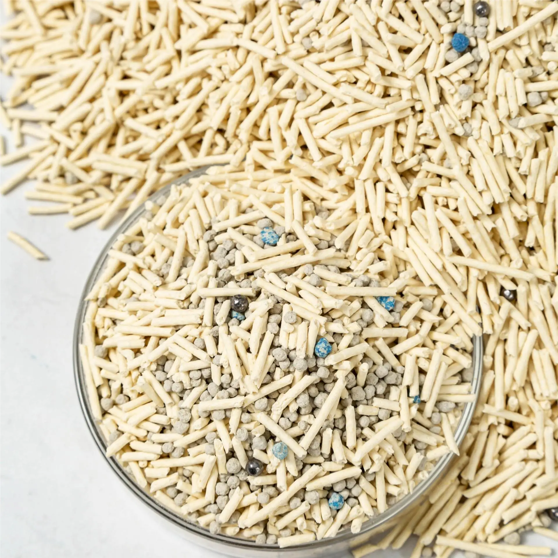 Wholesale Deodorant Bead Cats Litter Sand Powder Mixed Toilet Cats Tofu Granulated for Cats Irregular