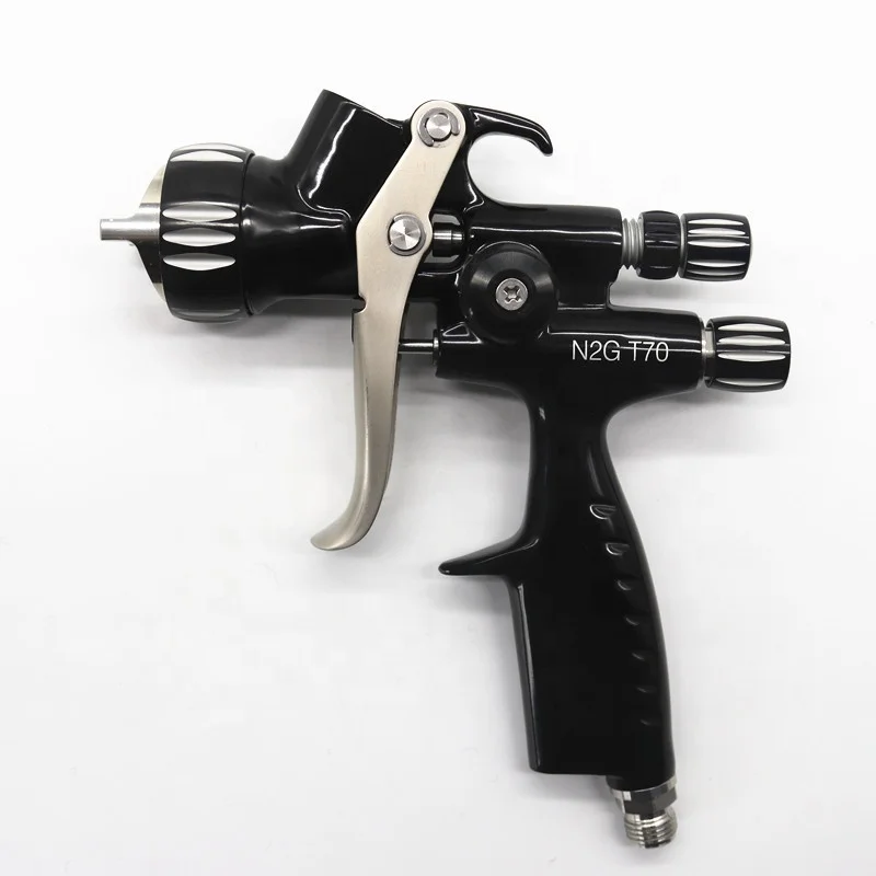 air spray gun manual spray gun With Plastic Tank LVLP And Paint Gun Adapter /Water-Based Paint /Varnish Paint Sprayer