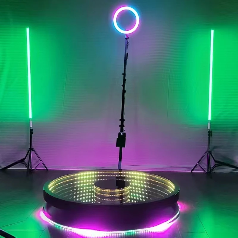 Portable Selfie 360 Degree Platform Spinner Business Photobooth 2022 115 360 Photo Booth Yiwu