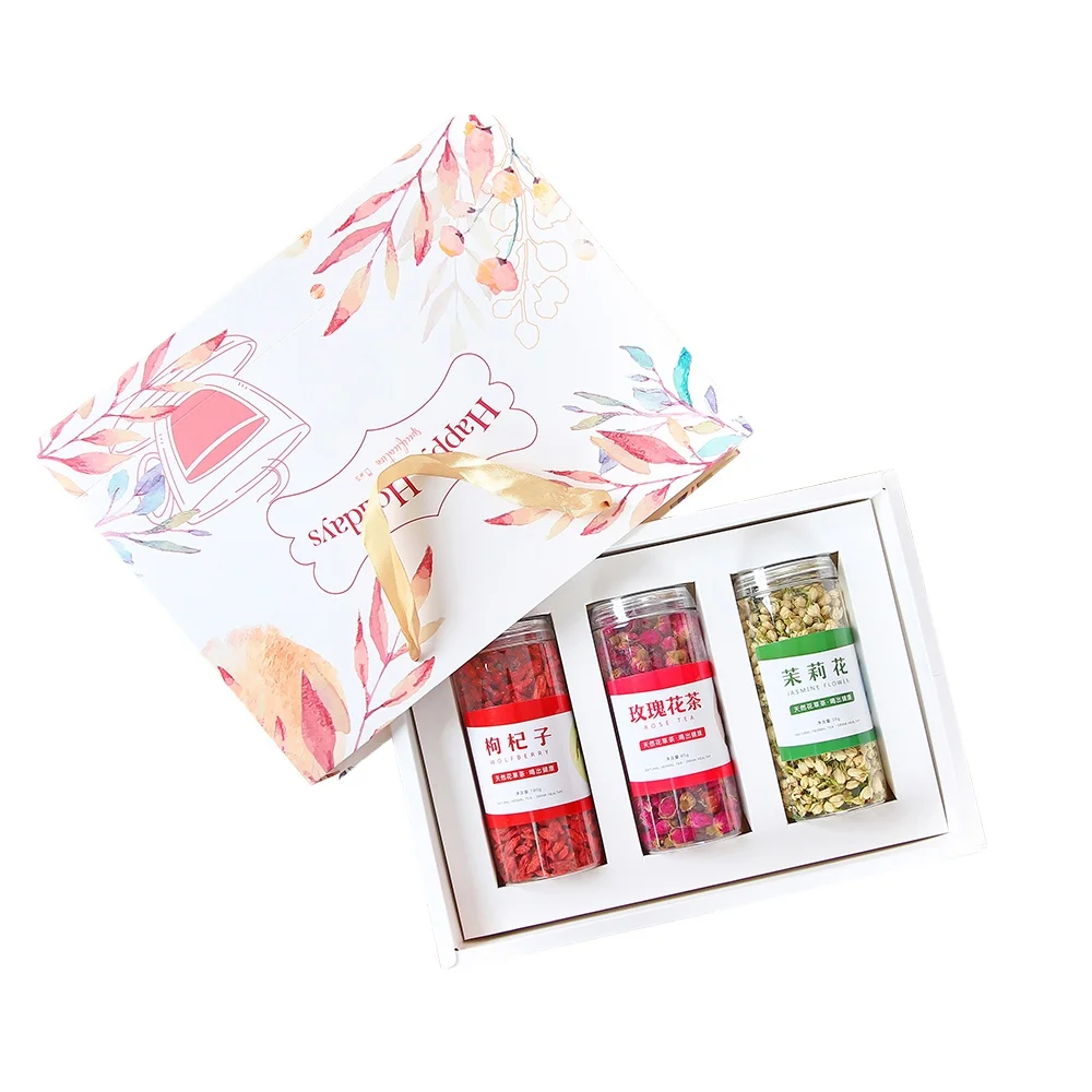 Different Kinds of Dried Lily Medlar Rose Flower Tea Combination Herbal Tea