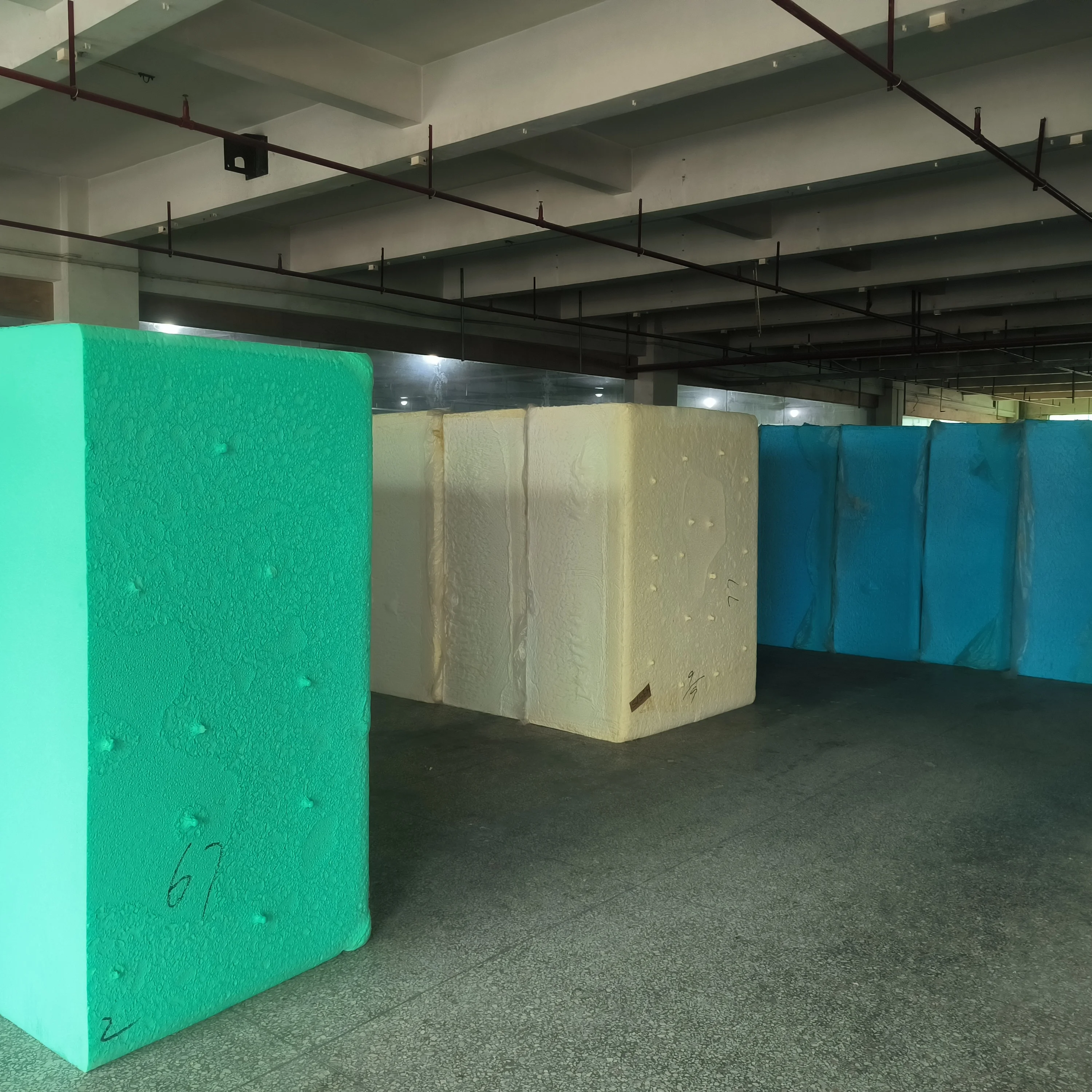 30 to 35kg/m3 Density high density upholstery foam 50 hardness IFD 40% 160N for sofa furniture making