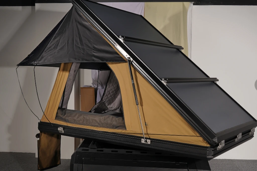 4WD Quick Opening Aluminum Clamshell Multifunctional Roof Top Tent with Multiple Versions for Camping