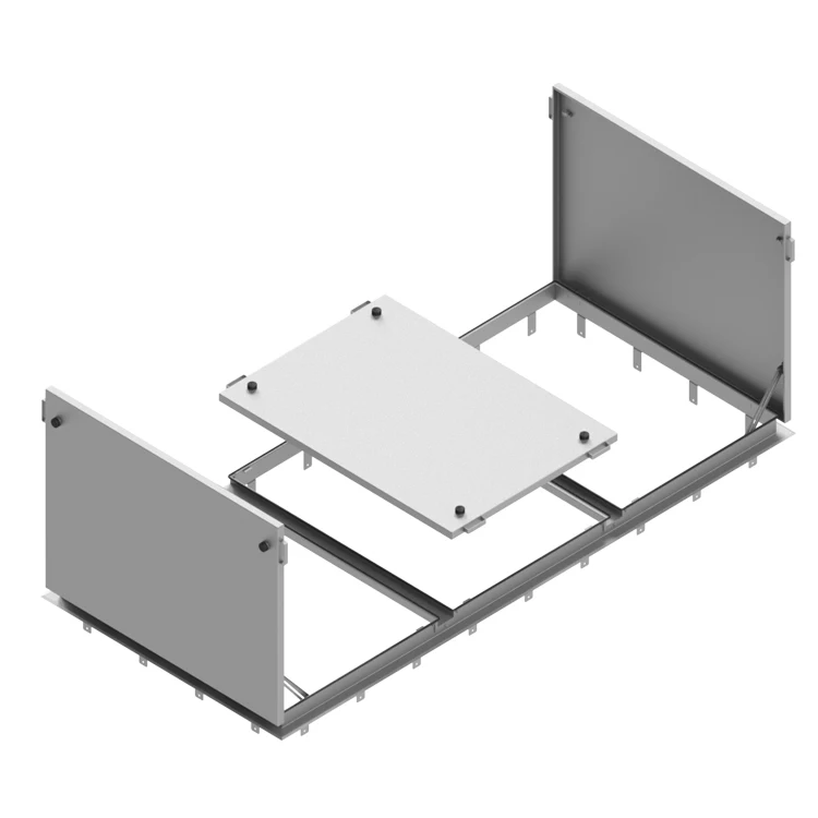 Custom Aluminum Access Hatch Deck Inspection With Aluminium Frame