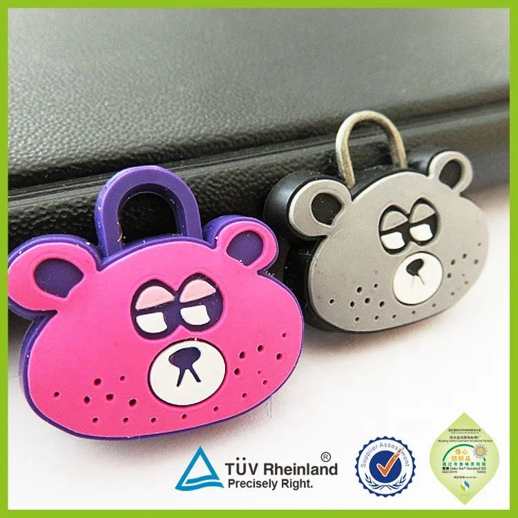 Rubber Zipper Sliders for Plastic Mattress Covers