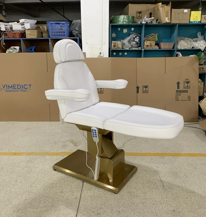 2024 Newest Hot Sale European Style Electric Beauty Bed With 3 Motors  Beauty Massage Bed For Beauty Salon