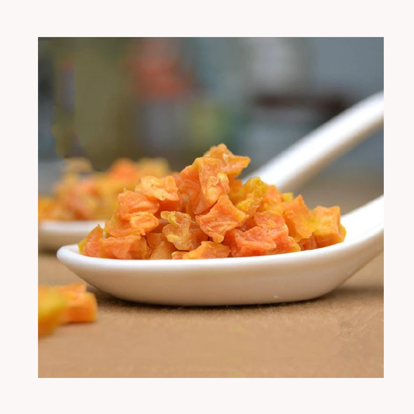 New Crop Dehydrated Vegetable Dried Sweet Potato Granules Orange Color