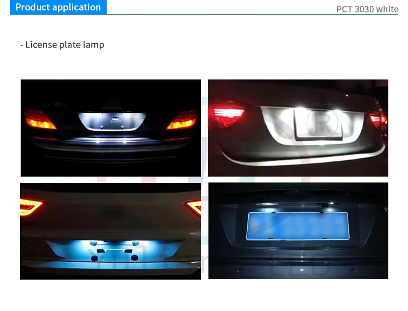 Yuliang LED EMC PCT 3030 White Smd Led Chip 1w RGB  White Color for Outdoor Light, Automotive Light, Decorative Light.