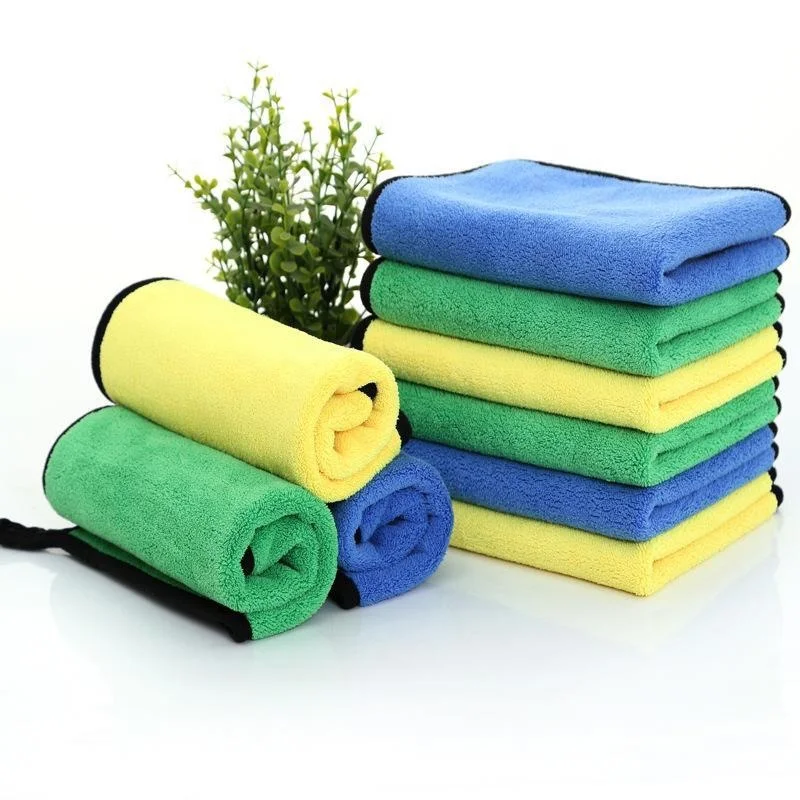 
quick dry super absorbent 1200 gsm microfiber towel car cleaning buffing detailing cloth 