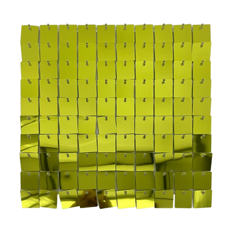 Hot Sale 4D Sequin Shimmering Dynamic Wind Flapping Wall Panel Backdrop For Wedding Decoration