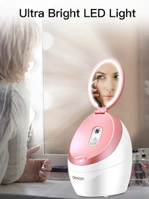 Прямая поставка, косметические товары, ручной нано-спрей для лица, Электрический паровой аппарат для лица