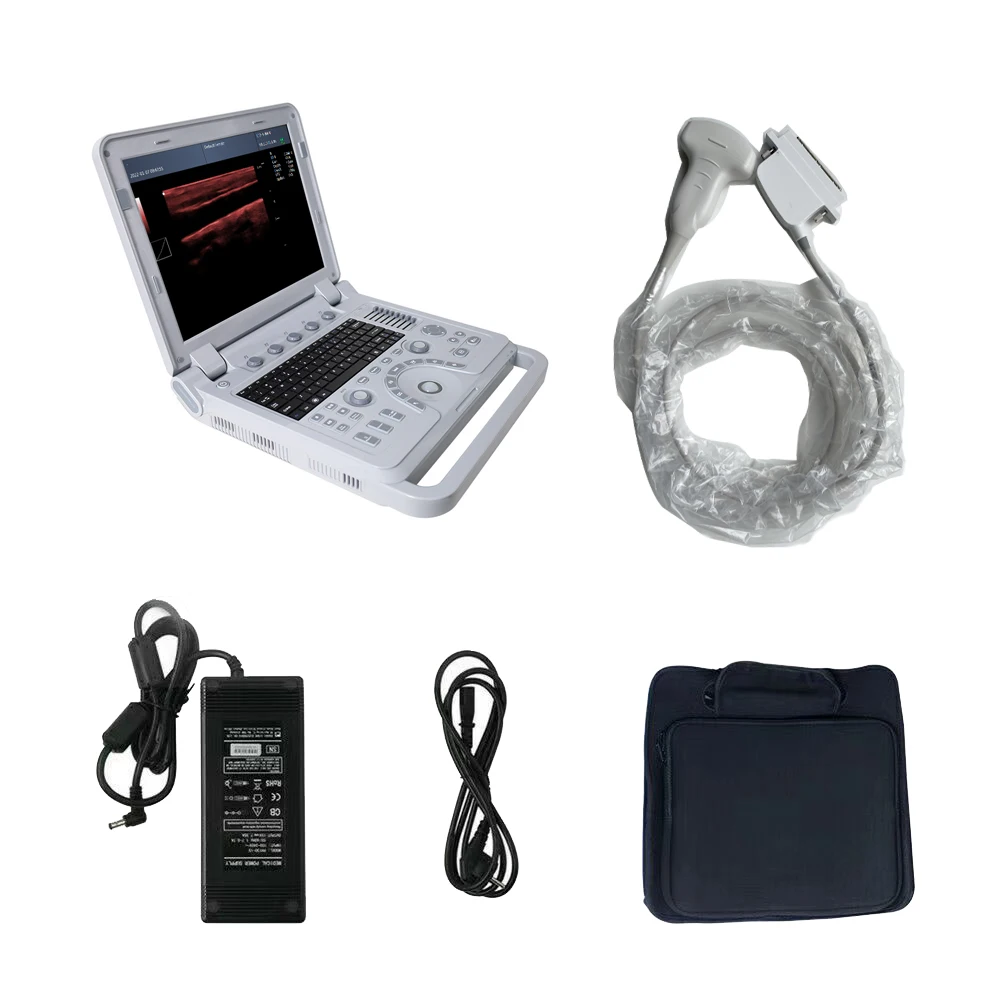 CONTEC CMS1700A Color Doppler USG Color Ultrasound Scanner Diagnostic Machine Systems Convex Probe