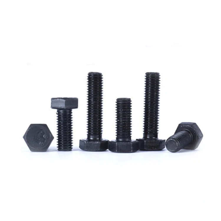 China manufacturing wholesale price grade 8.8 bolt and nut screw washer DIN931 DIN933 metric galvanized hex bolt
