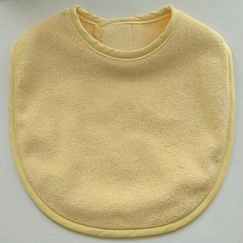 
70% Cotton 30% Polyester Soft Waterproof Baby Bibs with Snaps 