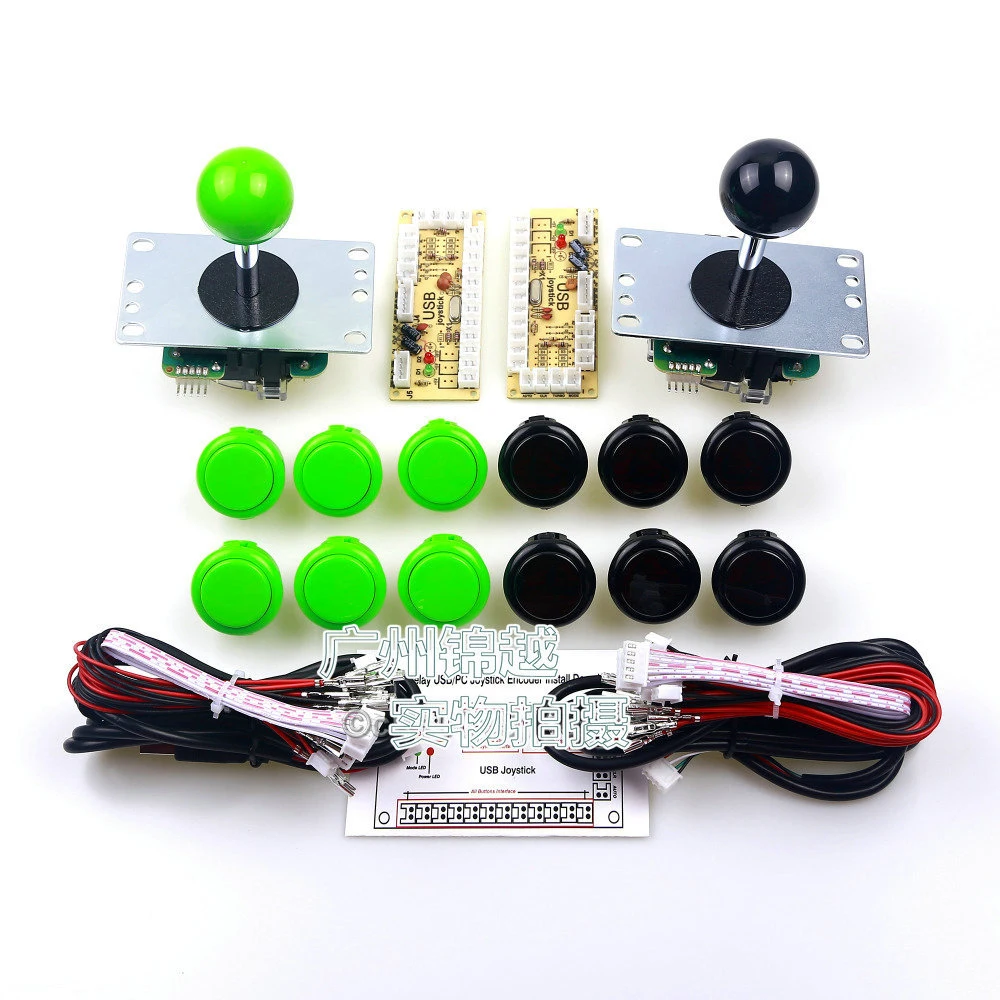  Заводские игровые аксессуары 8Way Sanwa Arcad PC USB контроллер Джойстик Нулевая задержка Push DIY аркадные