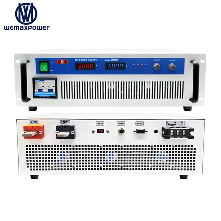 Laboratory High voltage Power Supply 1200V 10A & 1500V 8A 12000w 12KW Switching Voltage current variable AC DC Power Supply