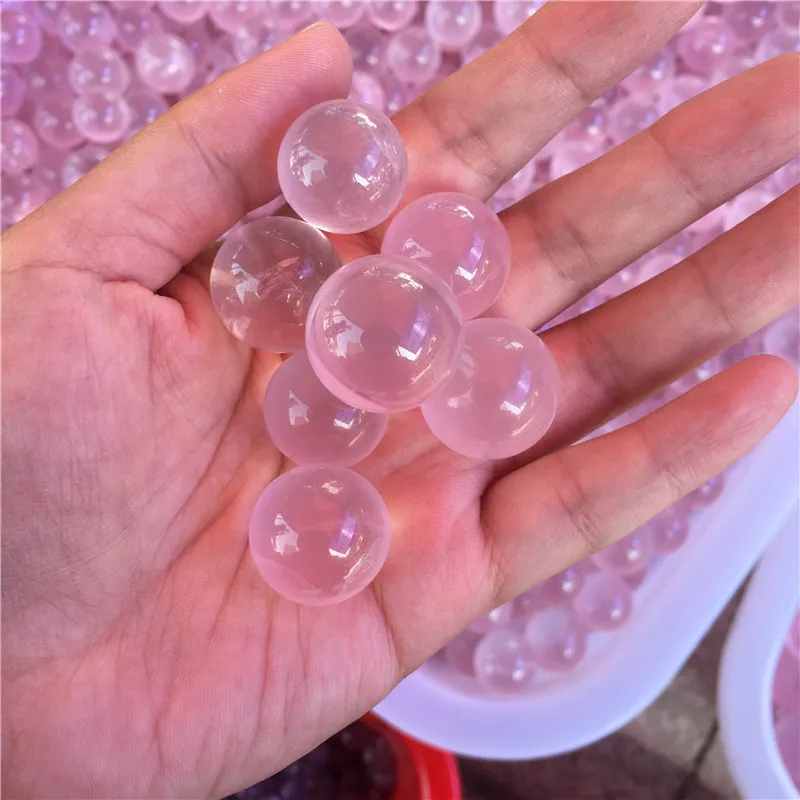 high quality rose quartz mini size spheres crystal balls natural gemstones healing crystal stone gifts