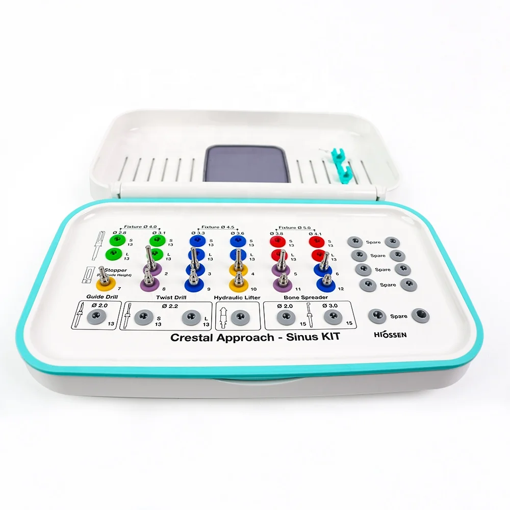 Osstem CAS Kit Dental Implant Crestal Approach Sinus Lift Drill Set