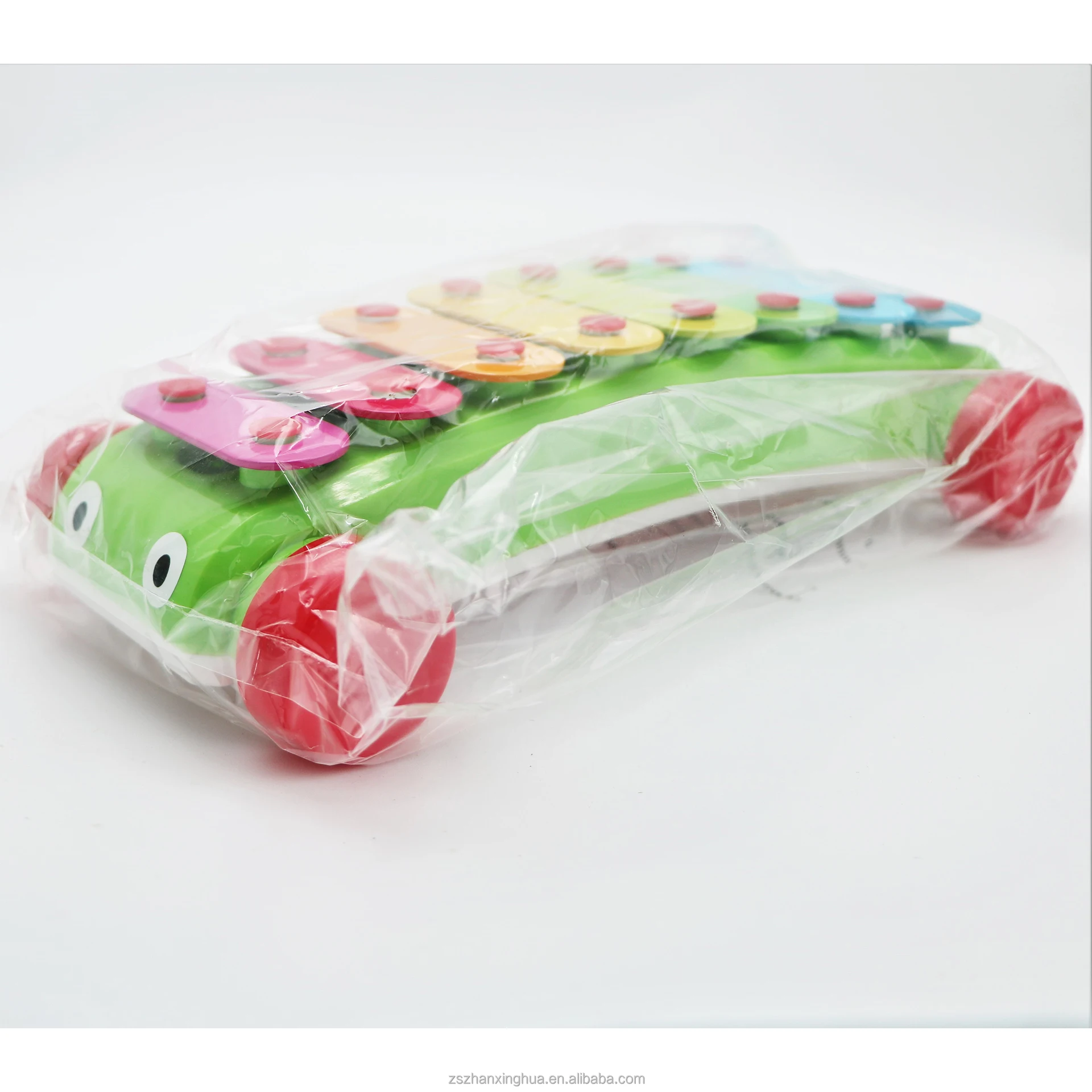 Toy Car Keys Music Instruments Xylophone with Mallets with Metal Gift Plastic Color Box Kids Toys Educational Unisex ABS 600pcs