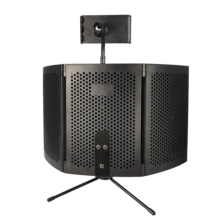 Microphone Blimp Podcast Equipment Bundle Studio Booth Sound Absorbing Foam for Sound Recording Singing