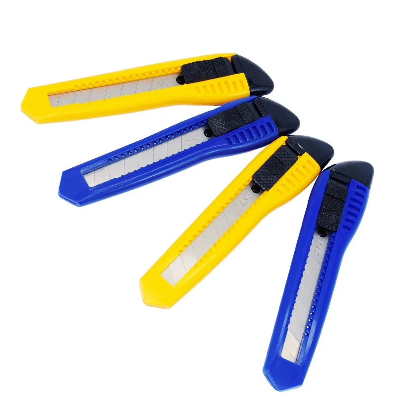 Lowest Price Custom logo  Utility Knife Retractable Blade Box Cutter