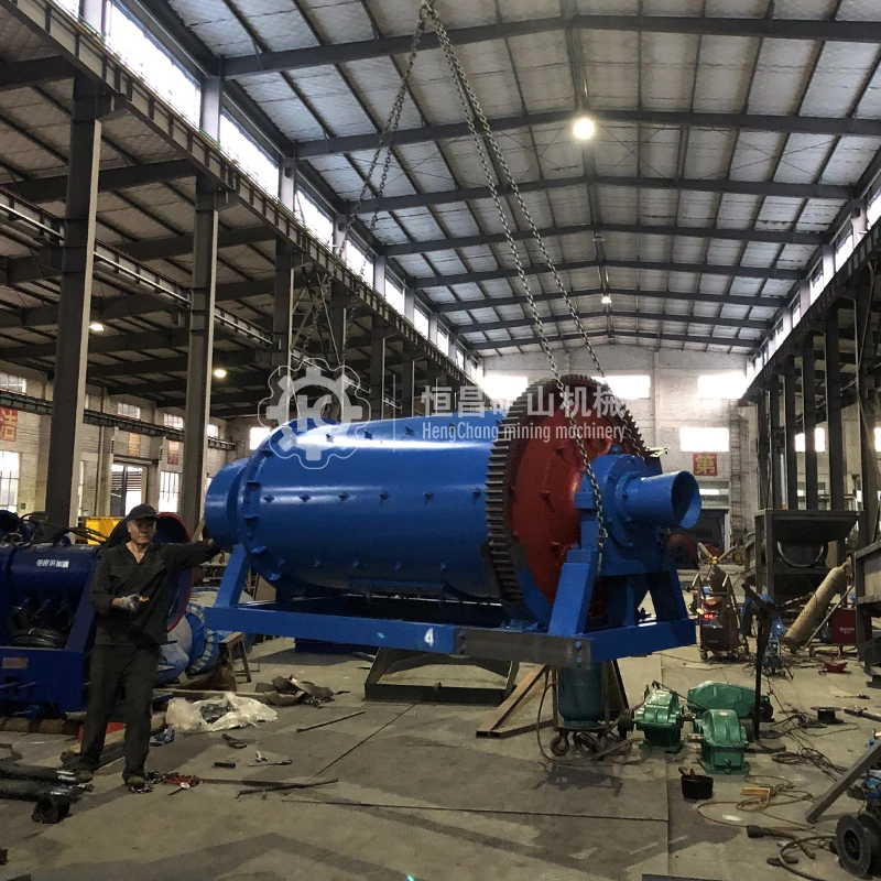 Jiangxi Hengchang 900x3000 Copper Mining Ore Lead Manganese Iron Slag Sliver Aluminum Zinc Cement Powder Dry Grinding Ball Mill