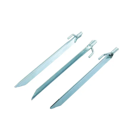 Wholesale Camping Tent Fixed Stakes With Hook Camping Wooden Board Nail Tent Pegs