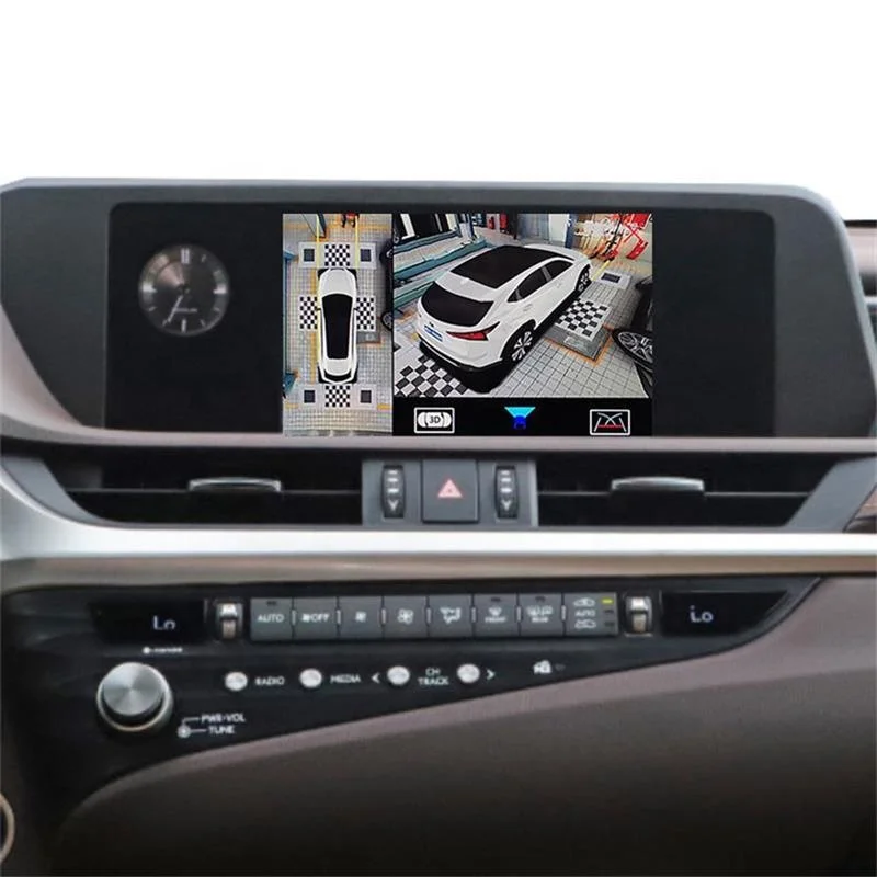 Bird View Car Camera High Digital 3D Surround Bird View Parking Monitor System 360 Car Camera