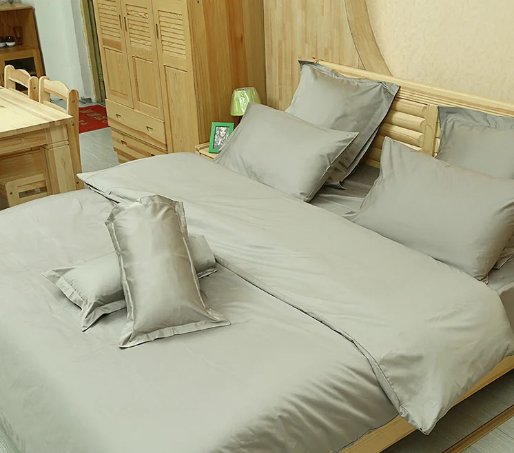 Duvet Cover Set 100% Washed Cotton Linen Feel Super Soft Comfortable Chic Lightweight 3 PCs Home Bedding Set