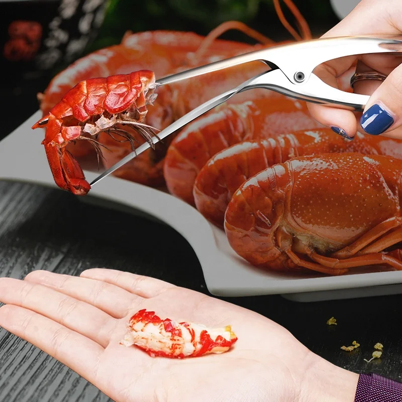 Профессиональный инструмент для морепродуктов из нержавеющей стали Udang Deveiner креветки Овощечистка