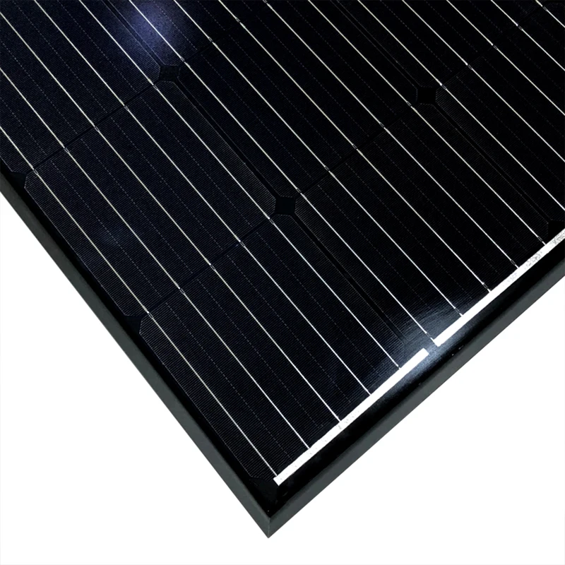 OEM Single Kit with Portable Power Station 100W to 670W Half Cell PERC Solar Panel Monocrystalline Silicon HJT Type for Home Use
