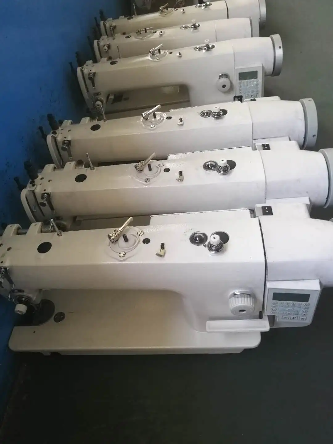 QS-0321 Direct drive top and bottom feed walking foot  for heavy duty lockstitch industrial sewing machine