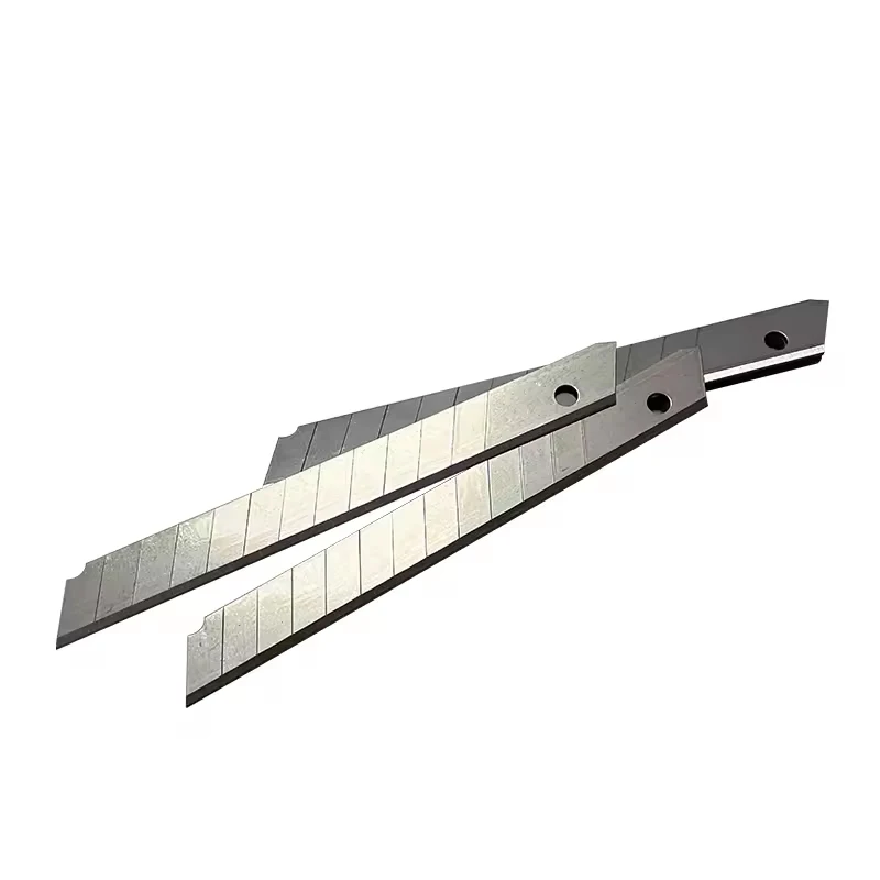 JS Cutter Blades Multi-purpose 0.38mm Utility Blade 9MM Black Color Stationery Knife Replacement