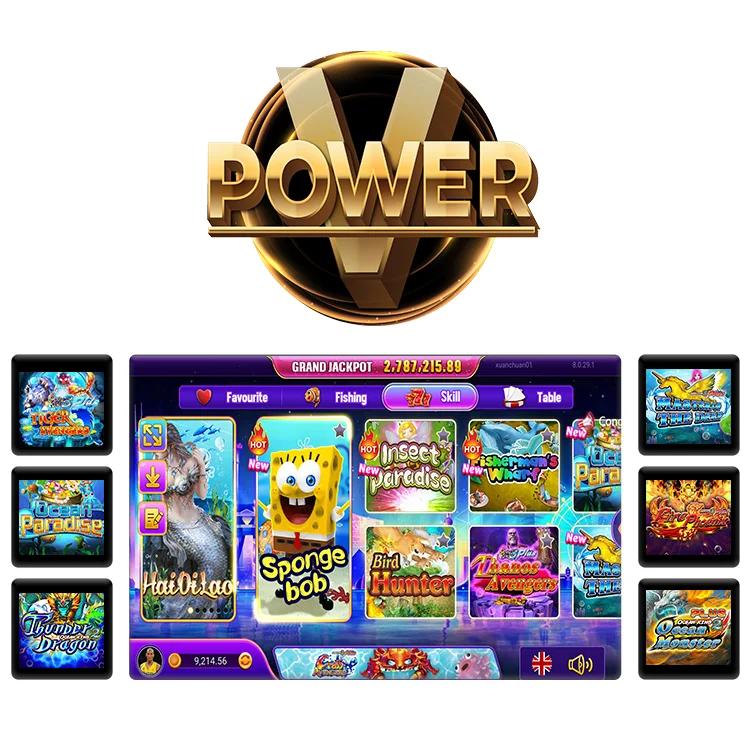 Game Vpower Fish Arcade Game Software Fish Table Machine Fish Game Online Software For Sale