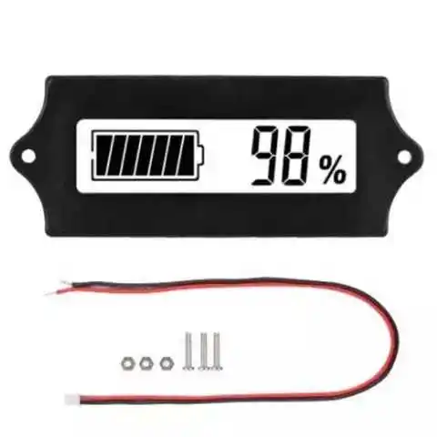  12v24v48v60v72v аккумулятор литий-ионный свинцово-кислотная батарея мощность индикатор уровня топлива