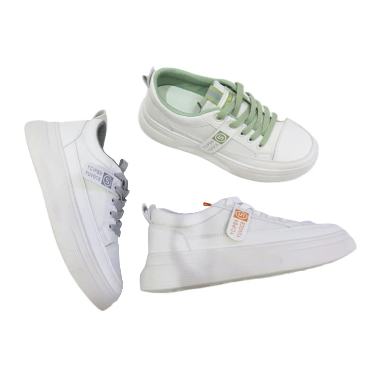 
Factory Direct Sale Grey White Green Women Running Shoes Sport Shoes Sneaker 