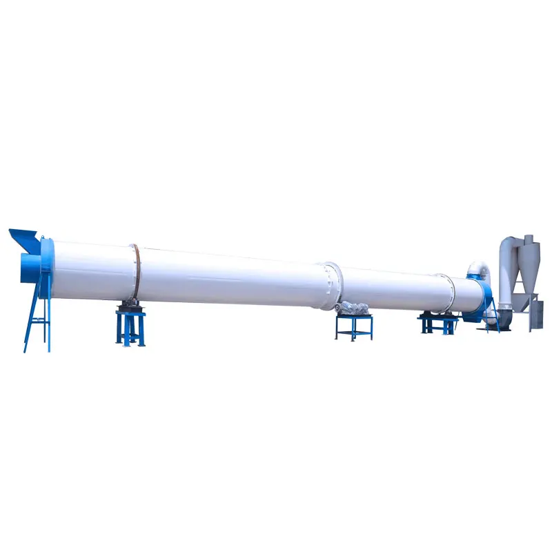 sawdust Thermal Efficiency Three Cylinder Rotary dryer